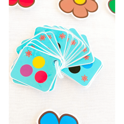 jeu éducatif fleurs enfant
