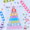jeu pyramide enfant tri couleurs tailles