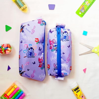 Lot de 2 trousses scolaires pour enfant