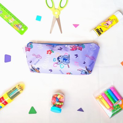 Trousse pochette pour crayons et stylos enfant